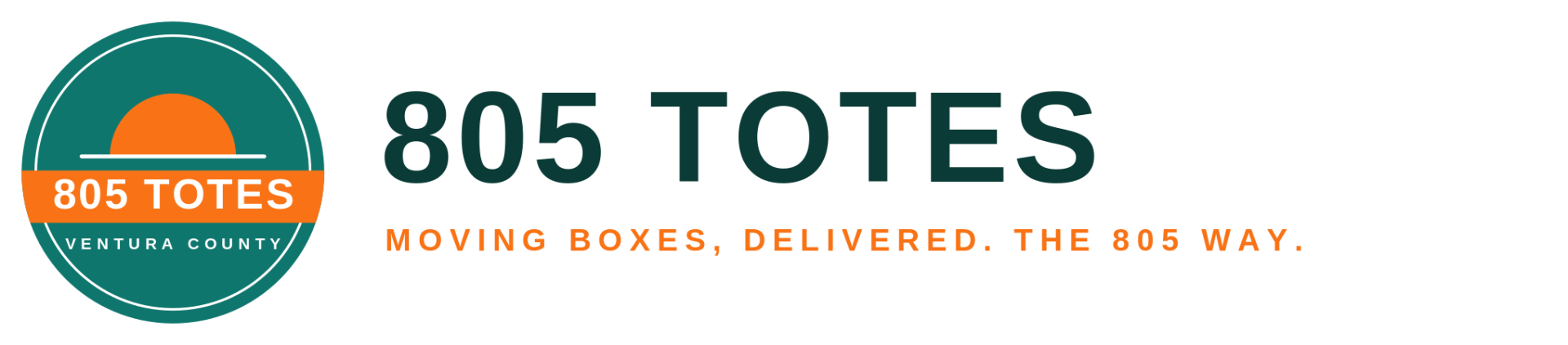 805 Totes — Moving boxes, delivered. The 805 way.
